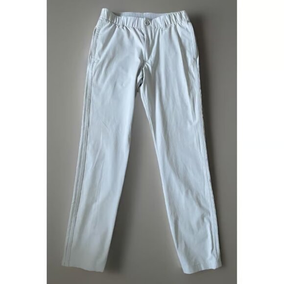 Under Armour Golf Pants Trousers Stretch Casual Logo Gray Men's 32x32 - Picture 1 of 3